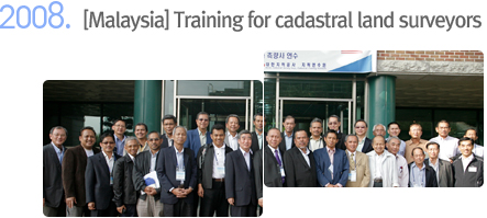 2012  [Malaysia] Training for cadastral land surveyors