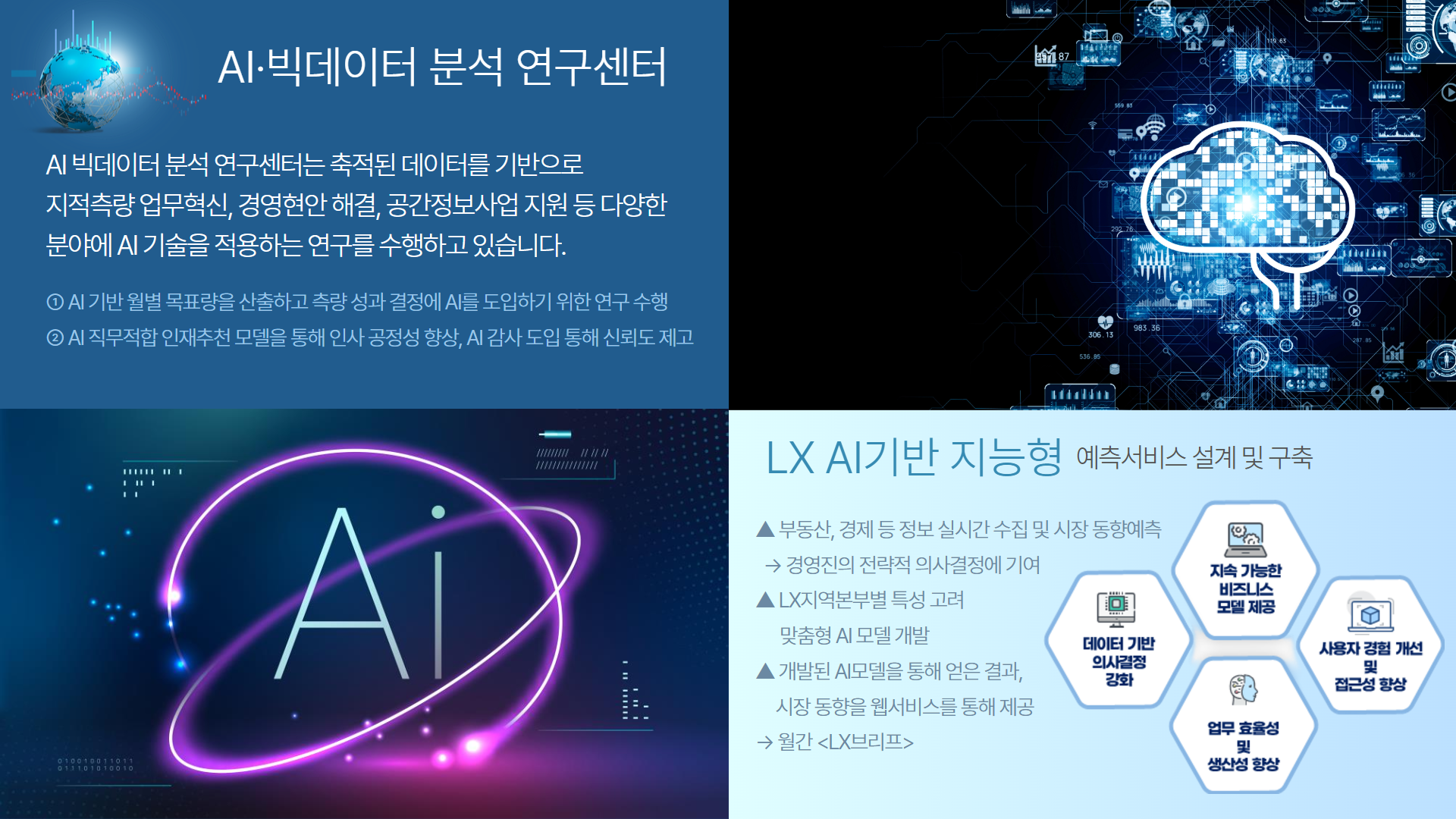 AI · 빅데이터 분석연구